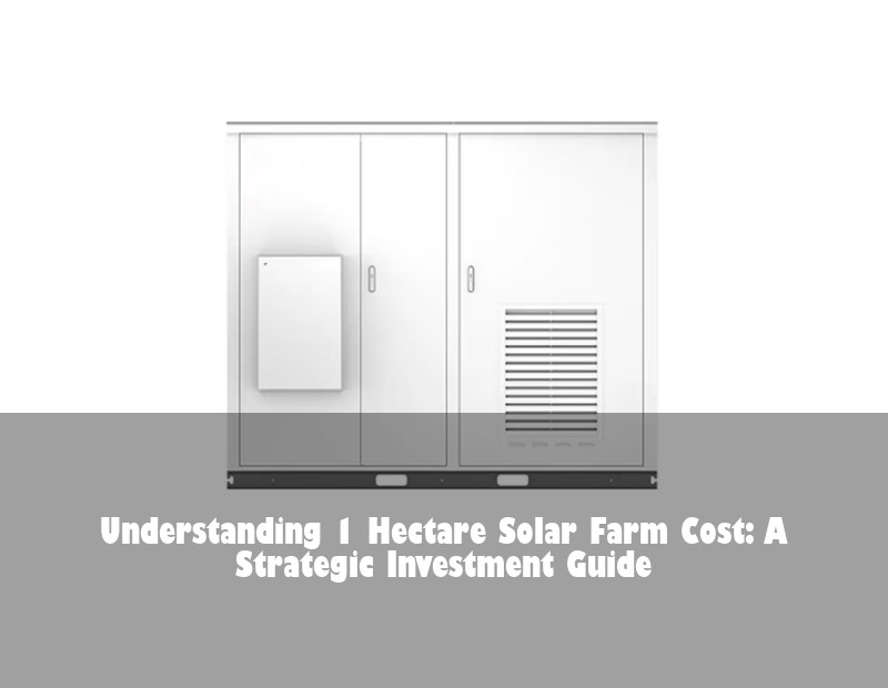 Understanding 1 Hectare Solar Farm Cost: A Strategic Investment Guide
