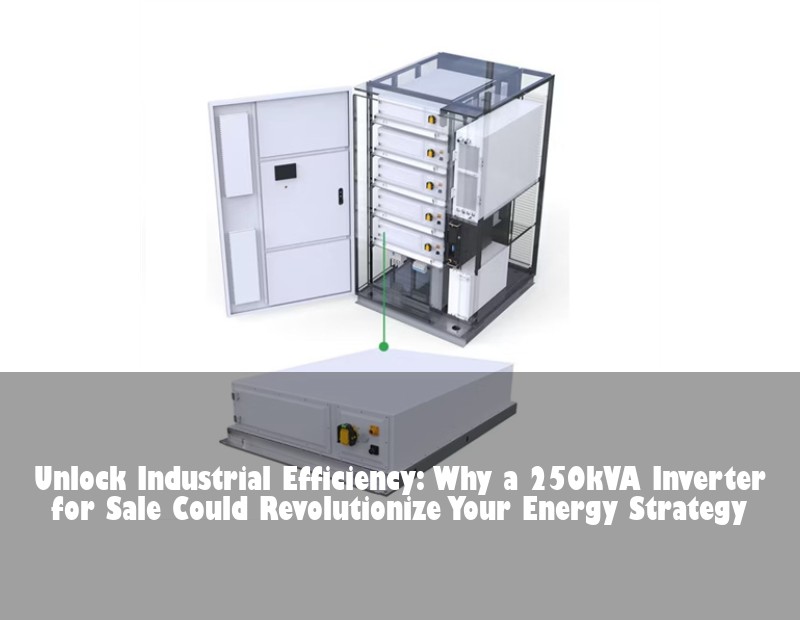 Unlock Industrial Efficiency: Why a 250kVA Inverter for Sale Could Revolutionize Your Energy Strategy