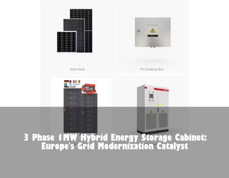 3 Phase 1MW Hybrid Energy Storage Cabinet: Europe's Grid Modernization Catalyst