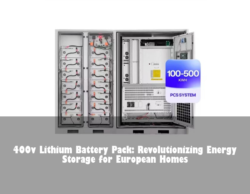 400v Lithium Battery Pack: Revolutionizing Energy Storage for European Homes | Huijue Solar