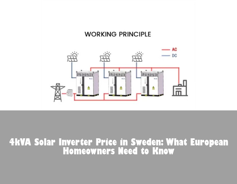 4kVA Solar Inverter Price in Sweden: What European Homeowners Need to Know | Huijue Solar