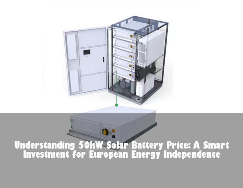 Understanding 50kW Solar Battery Price: A Smart Investment for European Energy Independence