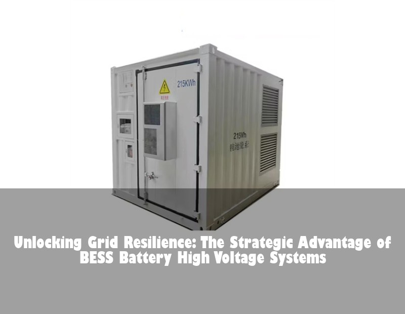 Unlocking Grid Resilience: The Strategic Advantage of BESS Battery High Voltage Systems
