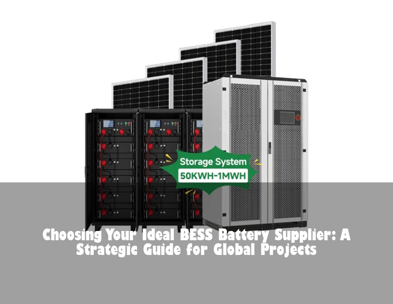 Choosing Your Ideal BESS Battery Supplier: A Strategic Guide for Global Projects
