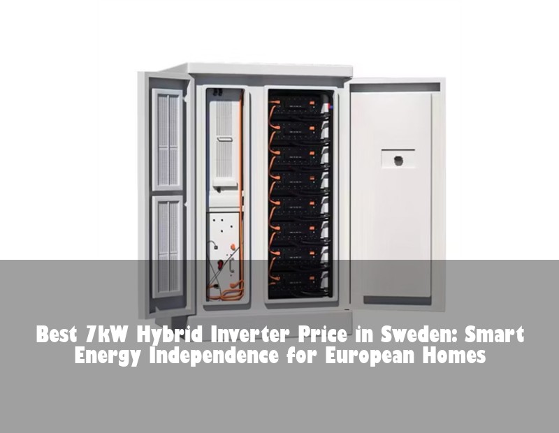 Best 7kW Hybrid Inverter Price in Sweden: Smart Energy Independence for European Homes