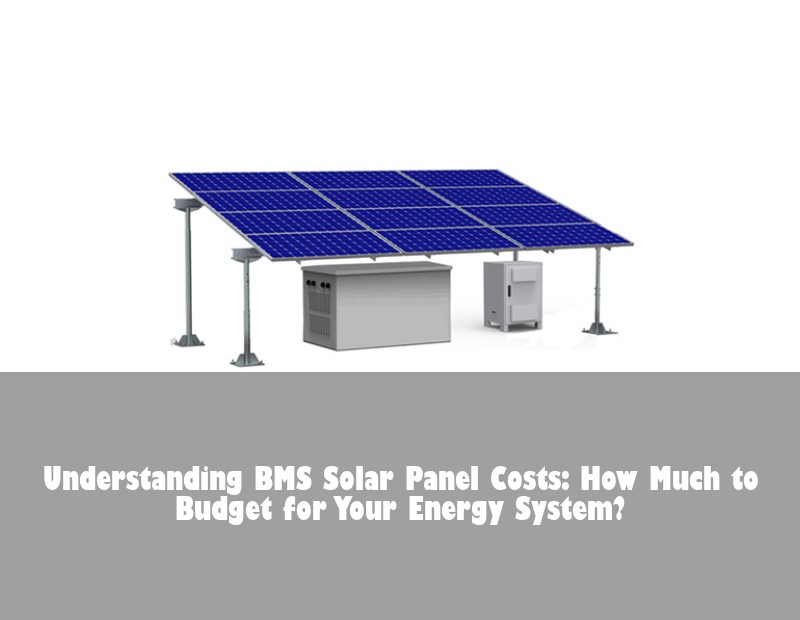Understanding BMS Solar Panel Costs: How Much to Budget for Your Energy System? | Huijue Solar