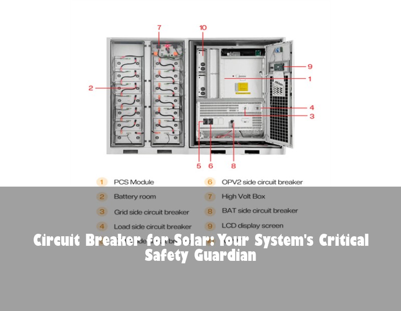 Circuit Breaker for Solar: Your System's Critical Safety Guardian