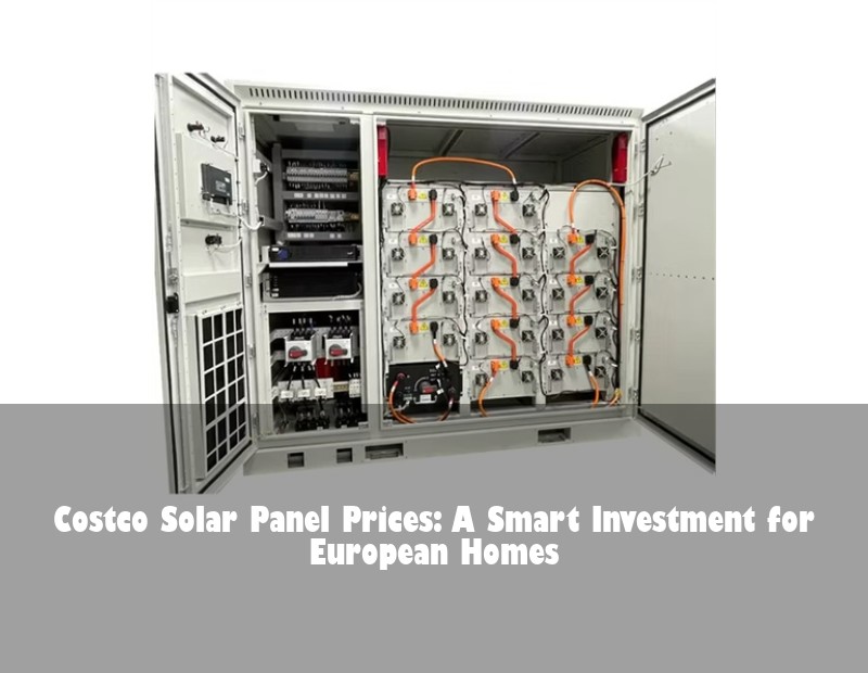Costco Solar Panel Prices: A Smart Investment for European Homes