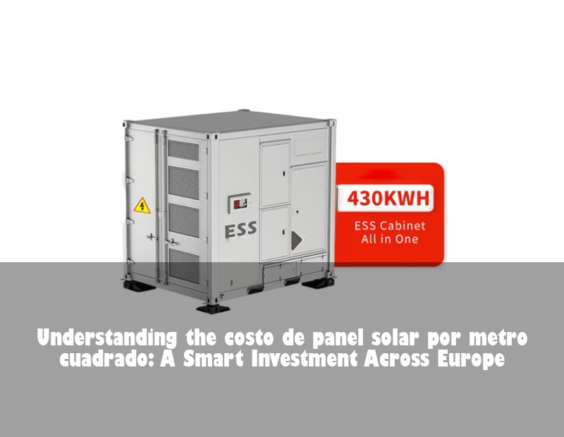 Understanding the costo de panel solar por metro cuadrado: A Smart Investment Across Europe