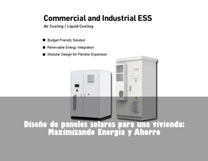 Diseño de paneles solares para una vivienda: Maximizando Energía y Ahorro