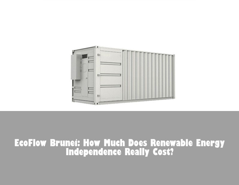 EcoFlow Brunei: How Much Does Renewable Energy Independence Really Cost?