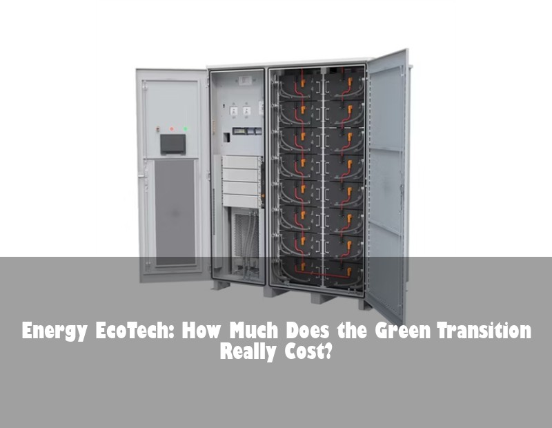 Energy EcoTech: How Much Does the Green Transition Really Cost?