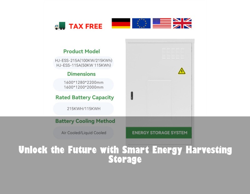 Unlock the Future with Smart Energy Harvesting Storage
