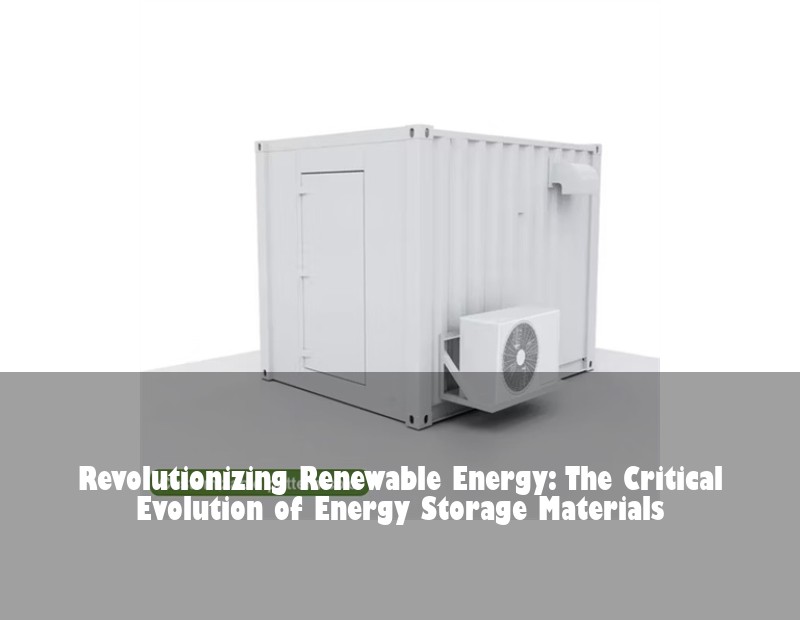 Revolutionizing Renewable Energy: The Critical Evolution of Energy Storage Materials | Huijue Solar