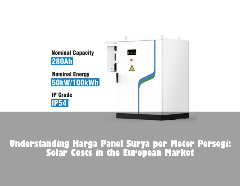 Understanding Harga Panel Surya per Meter Persegi: Solar Costs in the European Market