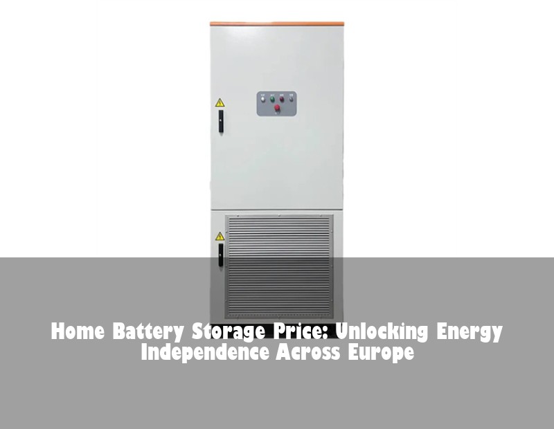Home Battery Storage Price: Unlocking Energy Independence Across Europe