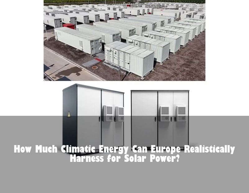 How Much Climatic Energy Can Europe Realistically Harness for Solar Power?