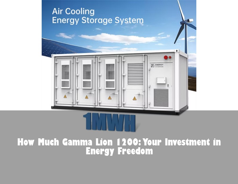 How Much Gamma Lion 1200: Your Investment in Energy Freedom | Huijue Solar