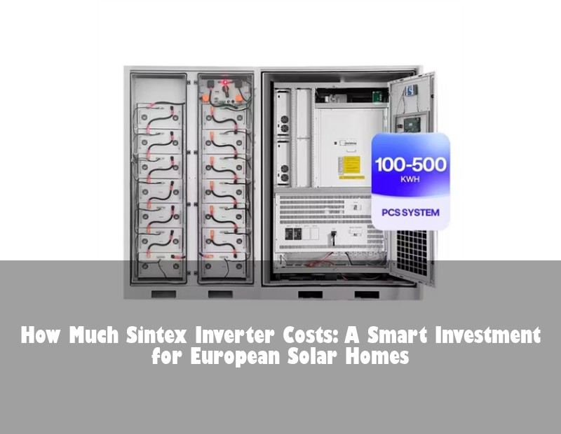 How Much Sintex Inverter Costs: A Smart Investment for European Solar Homes
