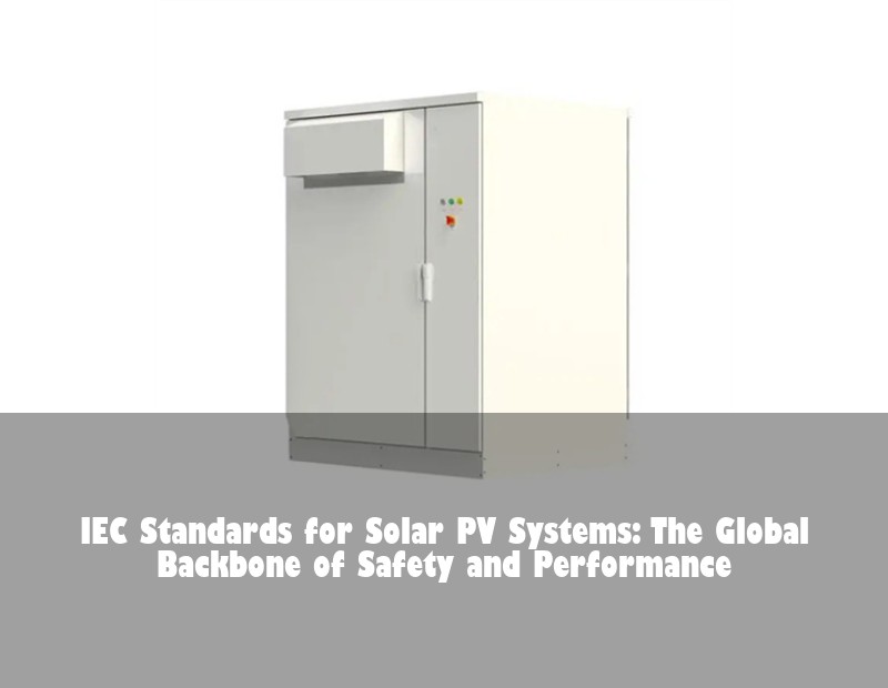 IEC Standards for Solar PV Systems: The Global Backbone of Safety and Performance | Huijue Solar