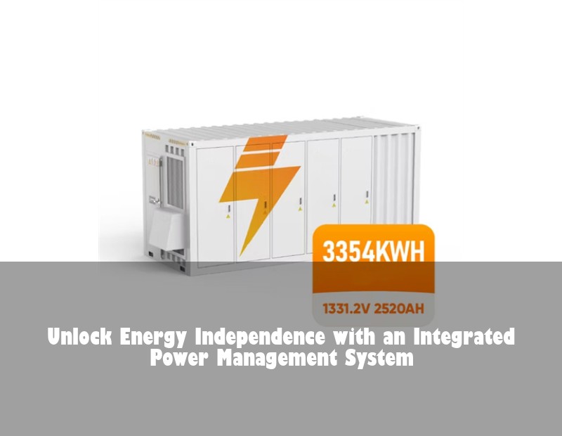 Unlock Energy Independence with an Integrated Power Management System | Huijue Solar