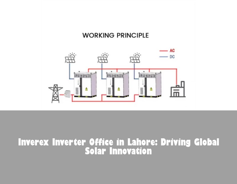 Inverex Inverter Office in Lahore: Driving Global Solar Innovation