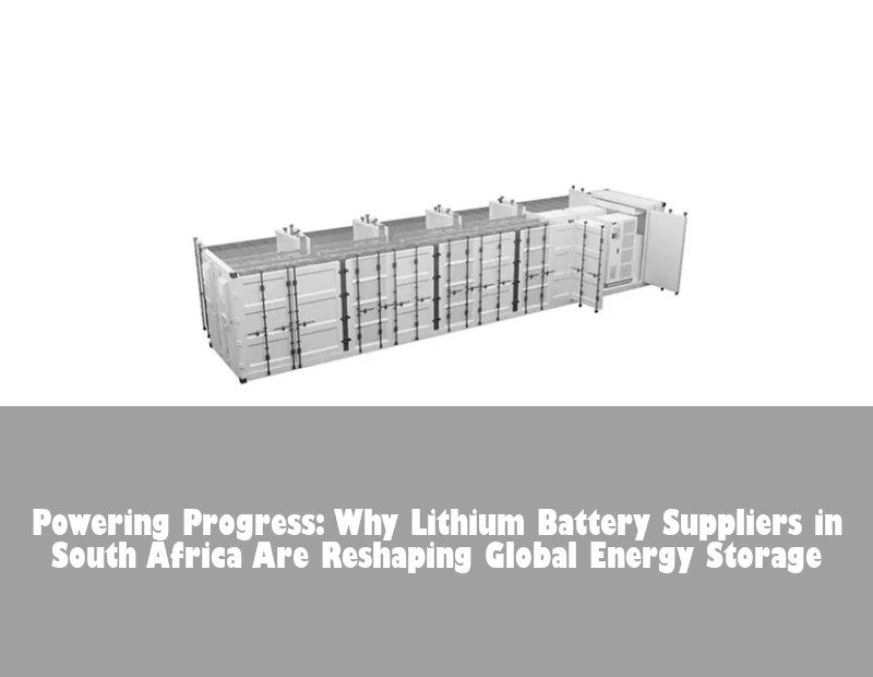 Powering Progress: Why Lithium Battery Suppliers in South Africa Are Reshaping Global Energy Storage
