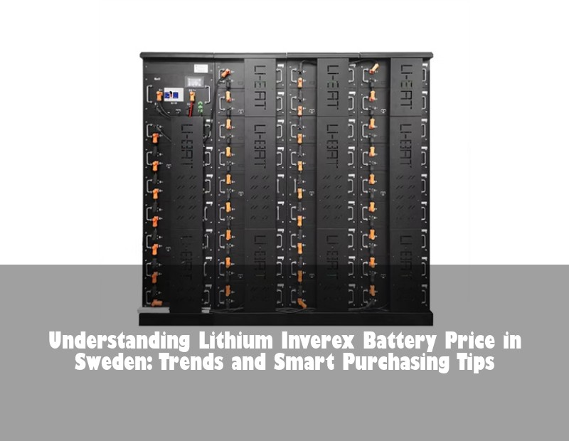 Understanding Lithium Inverex Battery Price in Sweden: Trends and Smart Purchasing Tips