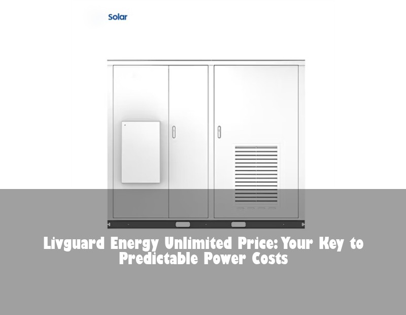 Livguard Energy Unlimited Price: Your Key to Predictable Power Costs