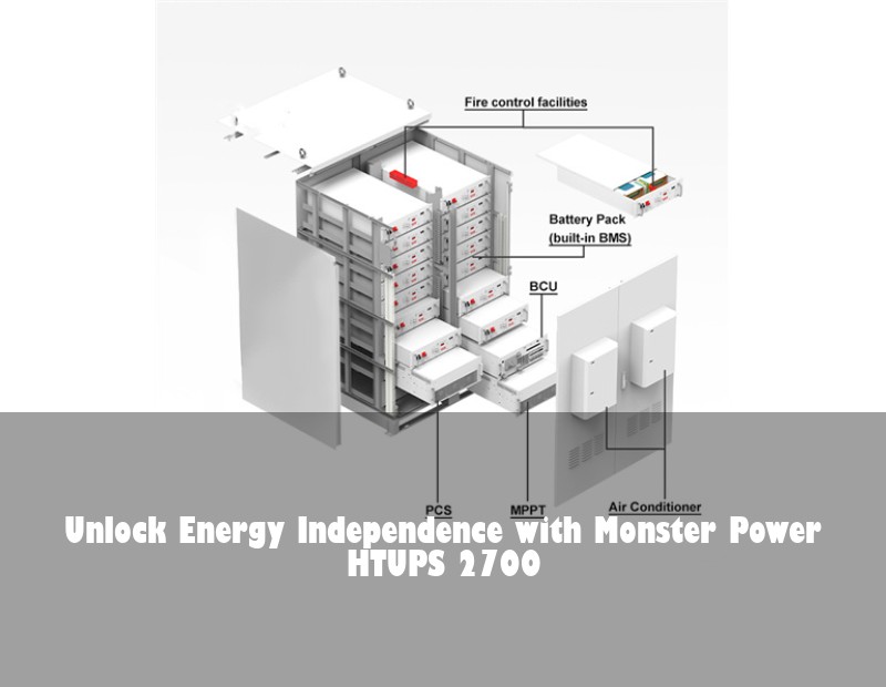 Unlock Energy Independence with Monster Power HTUPS 2700