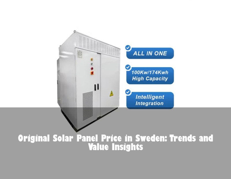 Original Solar Panel Price in Sweden: Trends and Value Insights