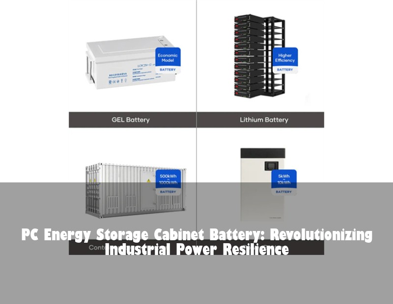 PC Energy Storage Cabinet Battery: Revolutionizing Industrial Power Resilience