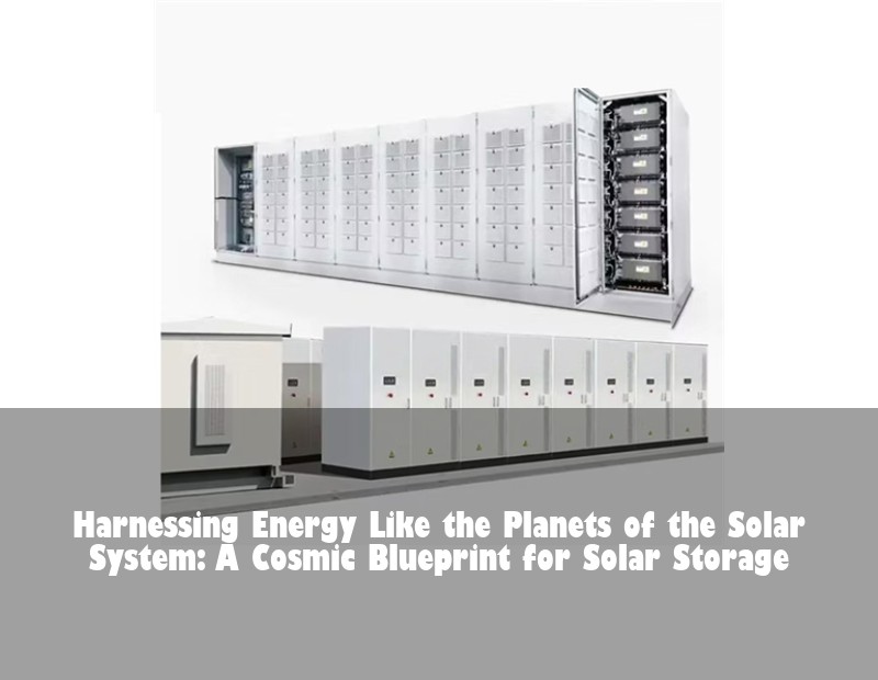 Harnessing Energy Like the Planets of the Solar System: A Cosmic Blueprint for Solar Storage