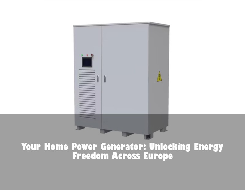 Your Home Power Generator: Unlocking Energy Freedom Across Europe