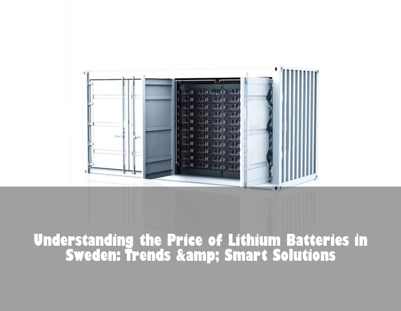 Understanding the Price of Lithium Batteries in Sweden: Trends & Smart Solutions