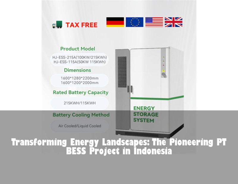 Transforming Energy Landscapes: The Pioneering PT BESS Project in Indonesia