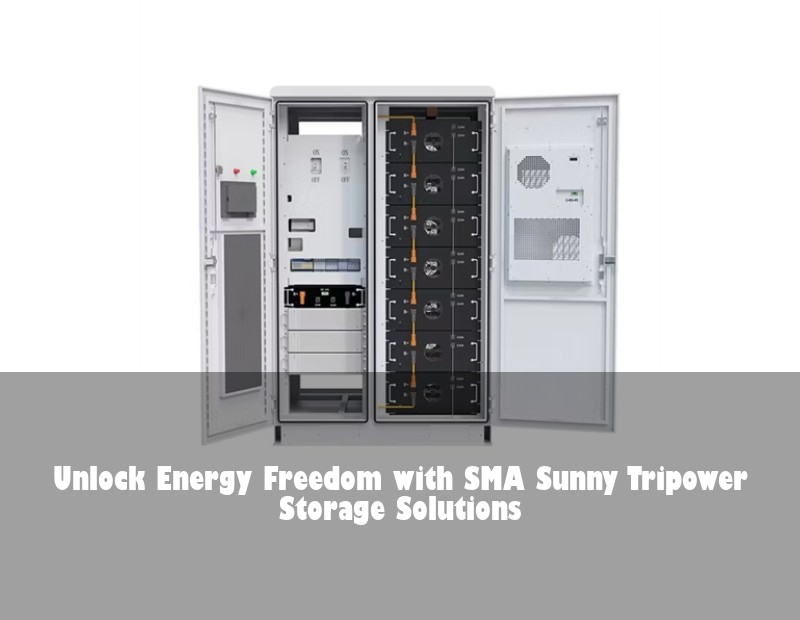 Unlock Energy Freedom with SMA Sunny Tripower Storage Solutions