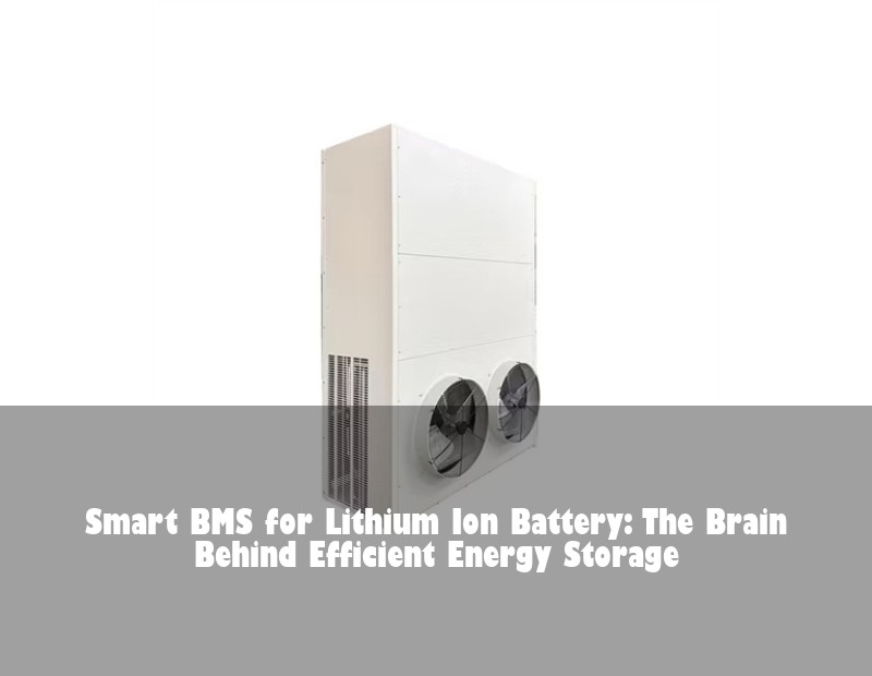 Smart BMS for Lithium Ion Battery: The Brain Behind Efficient Energy Storage