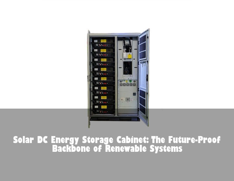 Solar DC Energy Storage Cabinet: The Future-Proof Backbone of Renewable Systems