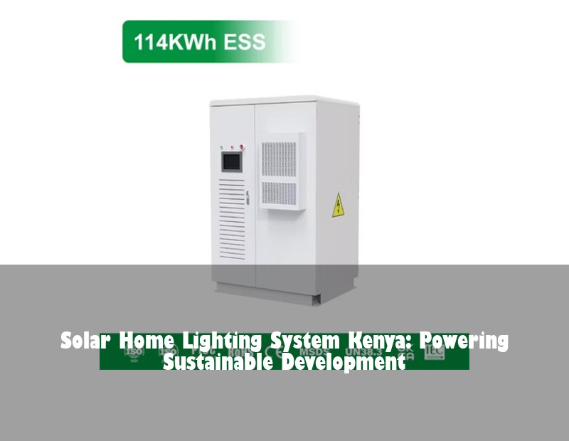 Solar Home Lighting System Kenya: Powering Sustainable Development
