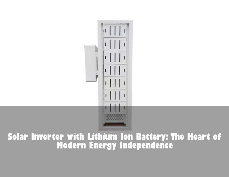 Solar Inverter with Lithium Ion Battery: The Heart of Modern Energy Independence