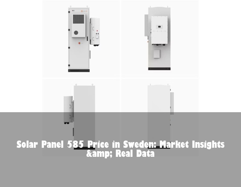 Solar Panel 585 Price in Sweden: Market Insights & Real Data