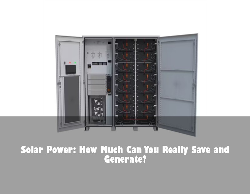 Solar Power: How Much Can You Really Save and Generate? | Huijue Solar