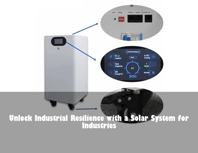 Unlock Industrial Resilience with a Solar System for Industries