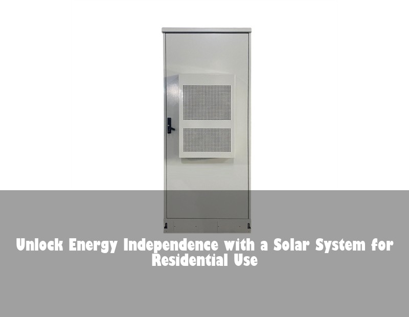 Unlock Energy Independence with a Solar System for Residential Use | Huijue Solar