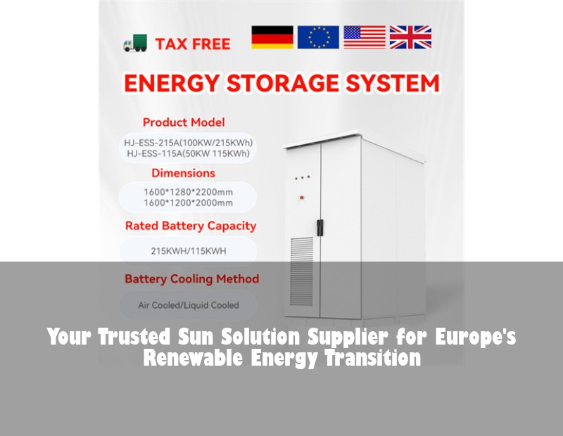 Your Trusted Sun Solution Supplier for Europe's Renewable Energy Transition | Huijue Solar