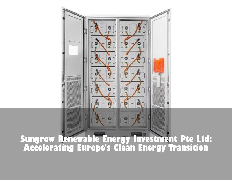 Sungrow Renewable Energy Investment Pte Ltd: Accelerating Europe's Clean Energy Transition