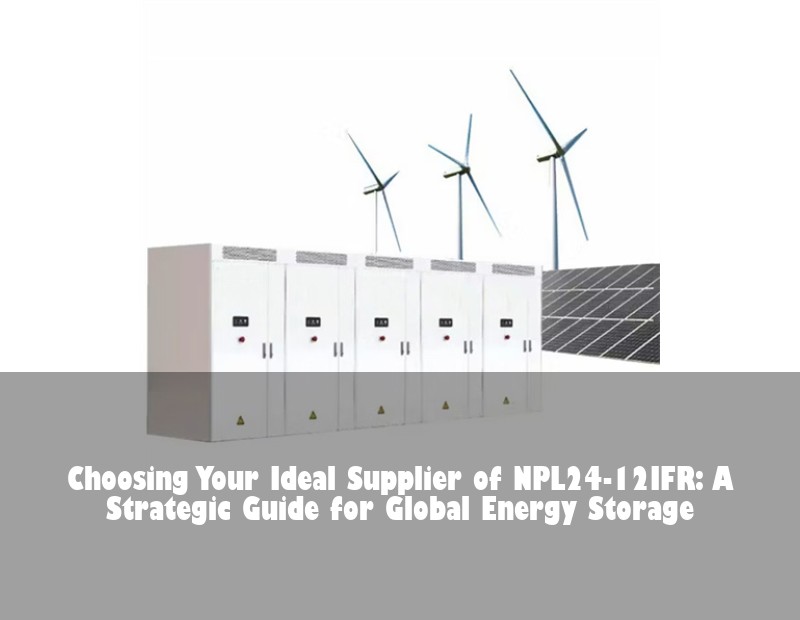 Choosing Your Ideal Supplier of NPL24-12IFR: A Strategic Guide for Global Energy Storage