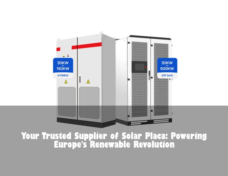Your Trusted Supplier of Solar Placa: Powering Europe's Renewable Revolution