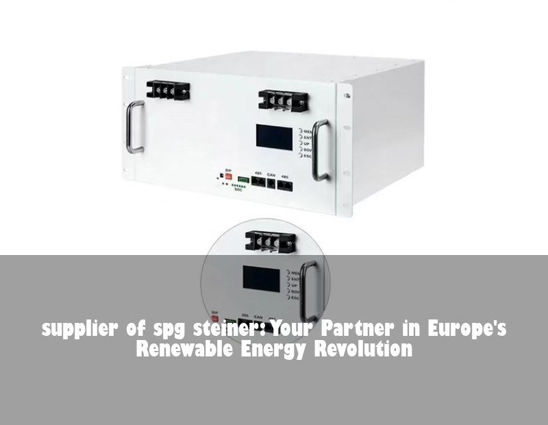 supplier of spg steiner: Your Partner in Europe's Renewable Energy Revolution